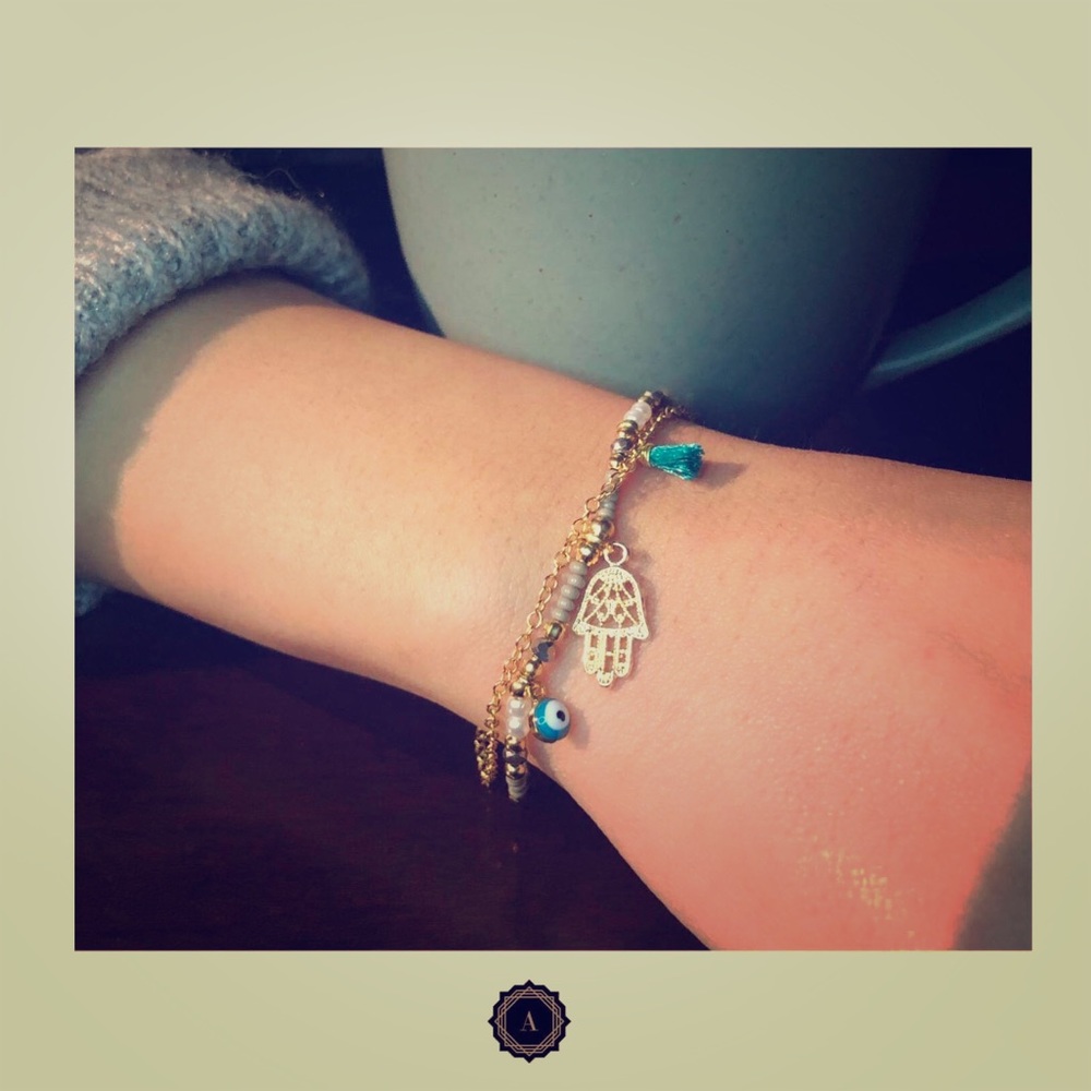 Hamsa Hand or Fatima Hand Bracelet